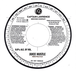 Captain Lawrence Brewing Company Juice Hustle January 2023