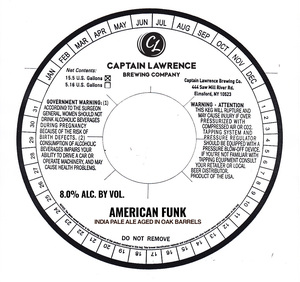 Captain Lawrence Brewing Company American Funk January 2023