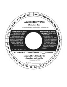 Agile Brewing Decadent Byte January 2023