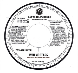 Captain Lawrence Brewing Company Even Mo Tears January 2023