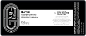 De Garde Brewing The Trio