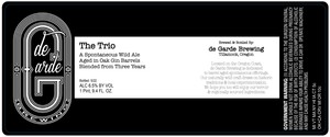 De Garde Brewing The Trio