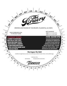 The Bruery Terreux Meringue My Bell