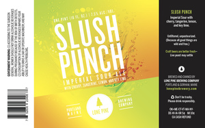 Lone Pine Brewing Company Slush Punch