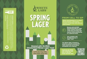Spring Lager Brewed With Wlp820 Oktoberfest/marzen Lager Yeast January 2023
