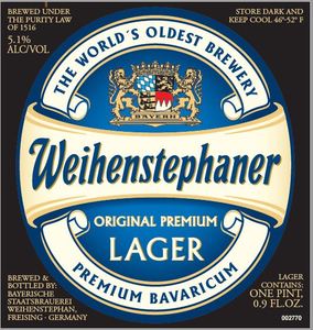 Weihenstephaner Original Premium Lager