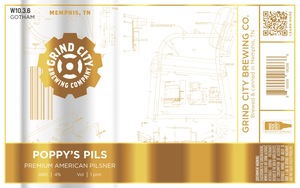 Grind City Brewing Company Poppy's Pils