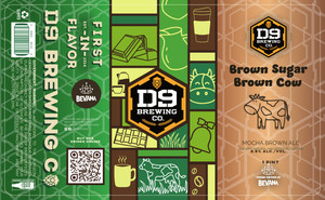 New Sarum Brewing Brown Sugar Brown Cow Mocha Brown Ale January 2023