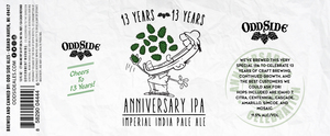 Odd Side Ales Anniversary IPA