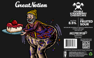 Great Notion Double Strawberry Cheesecake