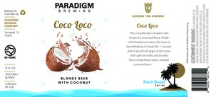Paradigm Brewing Company Coco Loco February 2023
