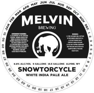 Melvin Brewing Snowtorcycle January 2023