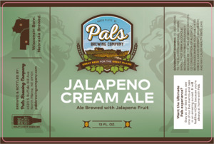 Pals Brewing Company Jalapeno Cream Ale January 2023