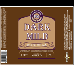 Dark Mild English Pub Ale 
