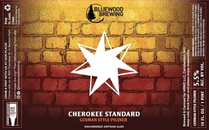 Bluewood Brewing Cherokee Standard January 2023