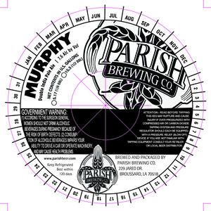 Parish Brewing Co. Murphy