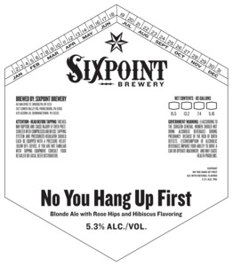 Sixpoint No You Hang Up First