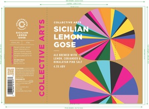 Collective Arts Sicilian Lemon Gose