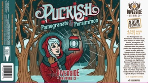 Riverside Brewing Company Puckish Pomegranate & Persimmon Sour Ale