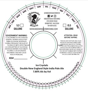 Ice Crystals Double New England Style India Pale Ale January 2023