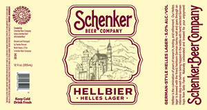 Schenker Beer Company Hellbier January 2023