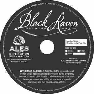 Black Raven Mecharaven Double India Pale Ale