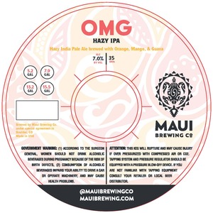 Maui Brewing Co. Omg Hazy IPA