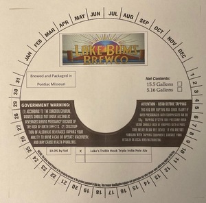 Lake Bums Brewco Lukes Treble Hook