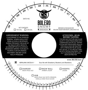 Bolero Snort Brewery Abrajam Lincoln