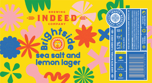 Indeed Brewing Company Brightside Sea Salt And Lemon Lager