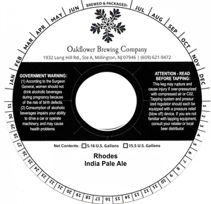 Oakflower Brewing Company Rhodes