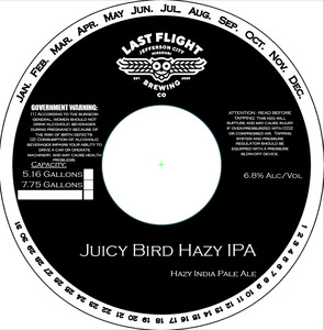 Juicy Bird Hazy Ipa January 2023