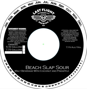 Beach Slap Sour January 2023