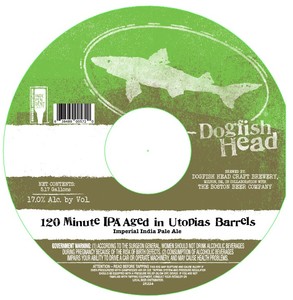 Dogfish Head Utopia Barrels-aged 120 Minute