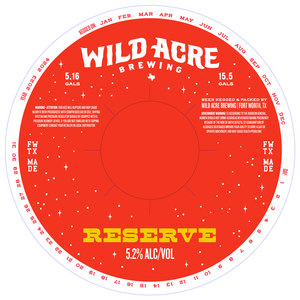 Wild Acre Brewing Reserve