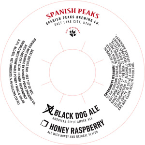 Spanish Peaks Brewing Co. Black Dog Ale January 2023