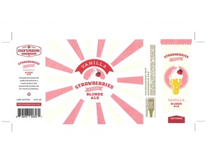 Vanilla Strawberries & Cream Blonde Ale January 2023