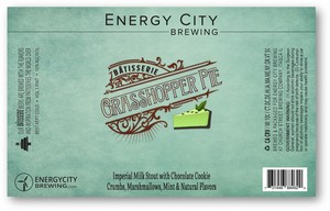 Energy City Batisserie Grasshopper Pie Stout January 2023