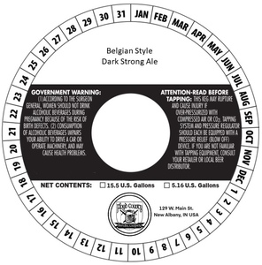 Floyd County Brewing Company Belgian Style Dark Strong Ale