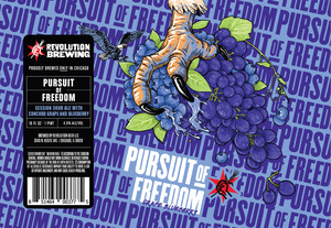 Revolution Brewing Pursuit Of Freedom Grape Blueberry