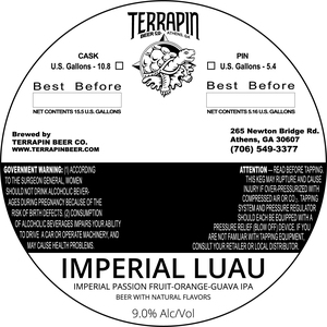 Terrapin Beer Co. Imperial Luau