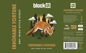 Block 15 Brewing Co. Favorable Fortune January 2023