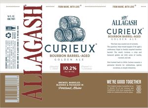 Allagash Brewing Co. Curieux January 2023
