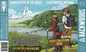 Backwoods Brewing Co Exploration IPA January 2023