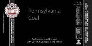 Boxcar Brew Works Pennsylvania Coal