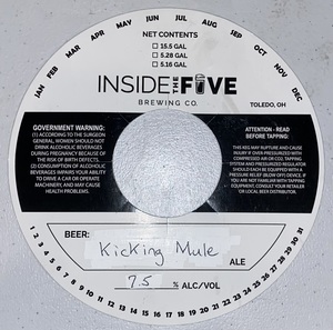 Inside The Five Brewing Kicking Mule