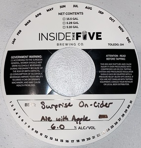 Inside The Five Brewing Surprise On-cider