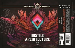 Rusty Rail Brewing Hostile Architecture January 2023