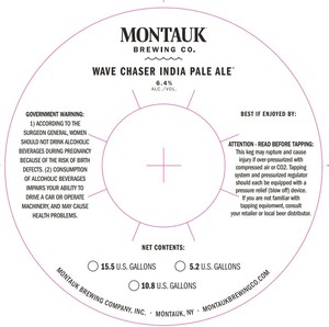 Montauk Brewing Company Wave Chaser India Pale Ale