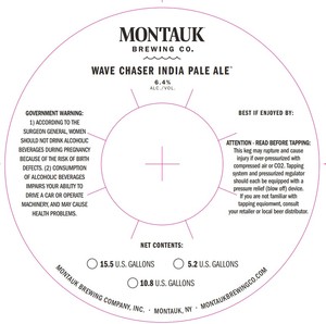 Montauk Brewing Company Wave Chaser India Pale Ale